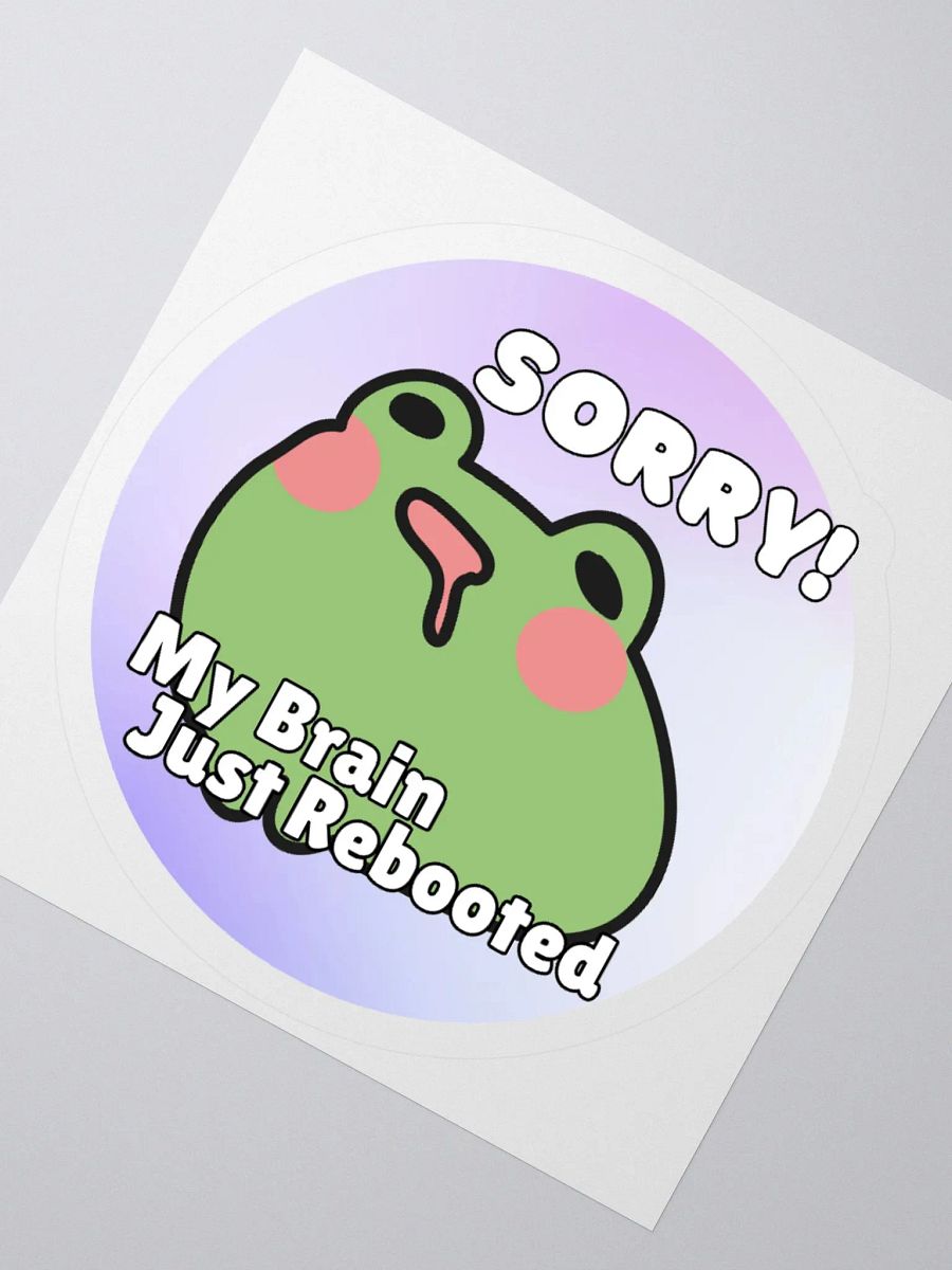Reboot Sticker product image (1)