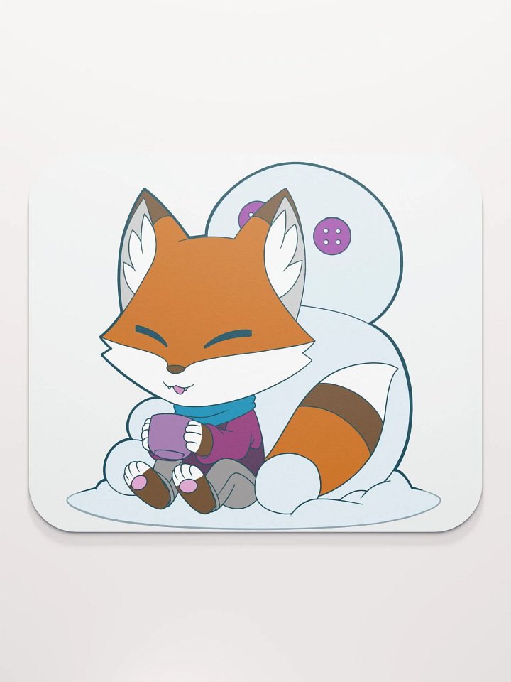 Winter Fox Mouse Pad product image (2)