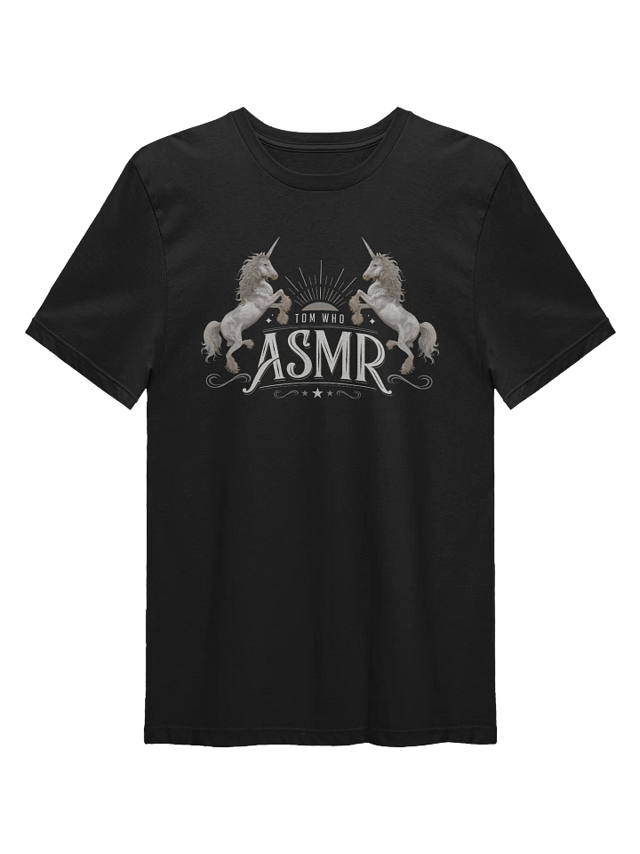 ASMR Unicorns / Dark Fitted Tee product image (1)