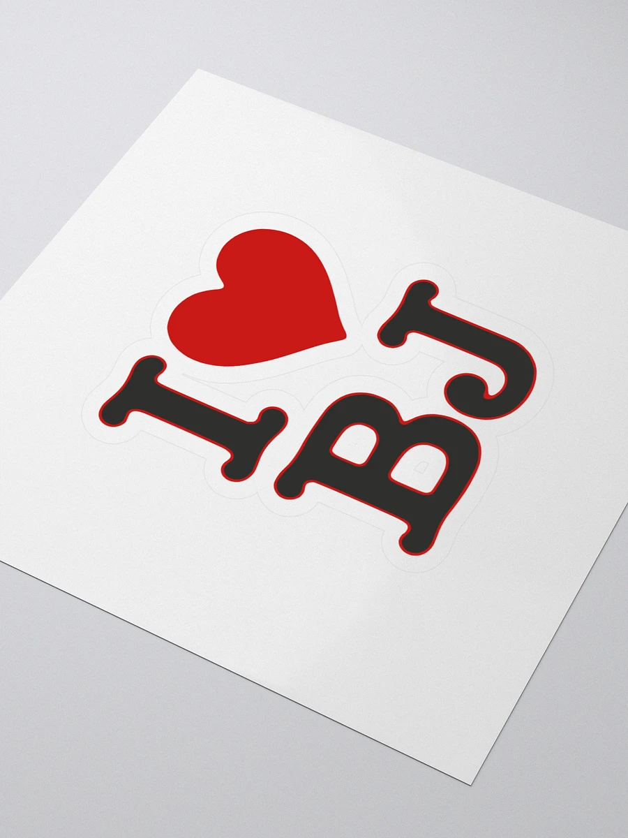 I ❤️ BJ Sticker Set product image (3)