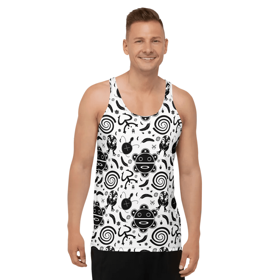Taino Symbols All-Over Tank Top product image (9)