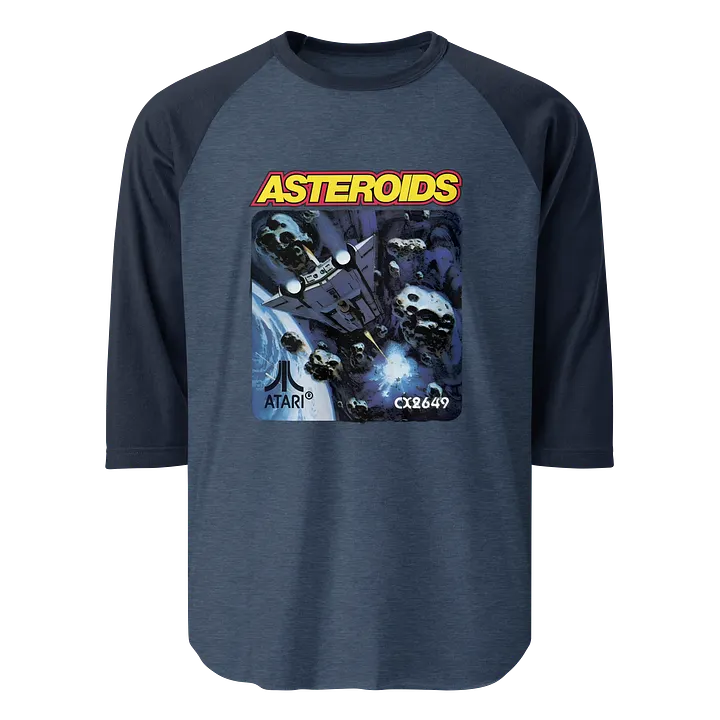 Asteroids Retro Raglan Tee product image (1)