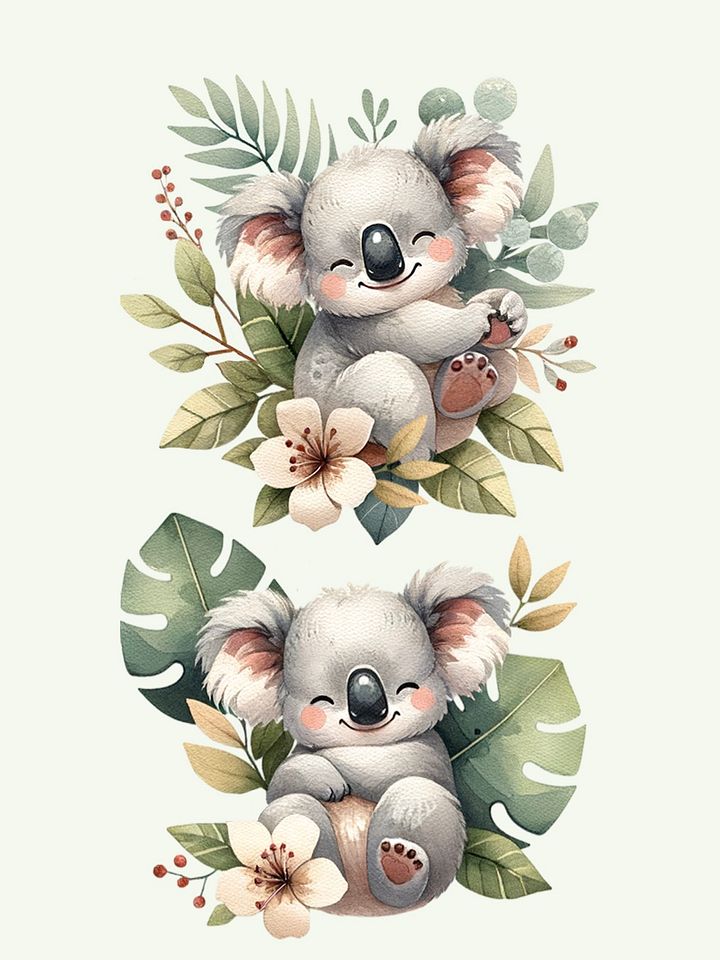 Cute Koala Animals - Clipart product image (2)