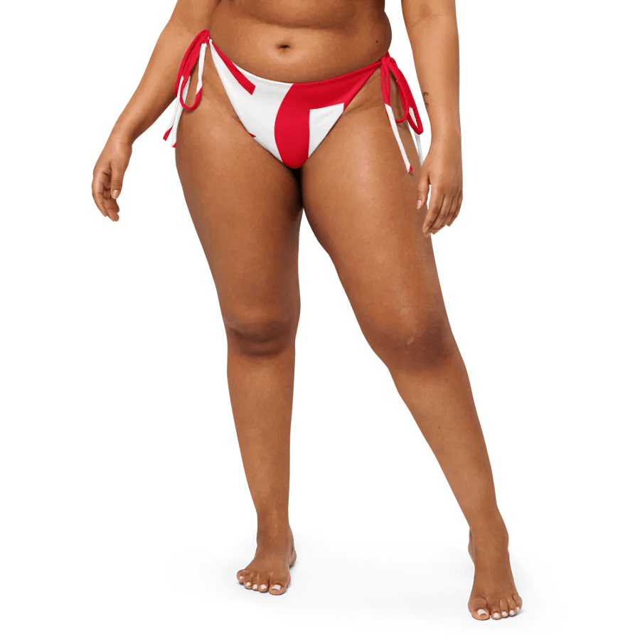 IFBNewsfeed.Org's All-Over Print Recycled String Bikini Bottom product image (3)