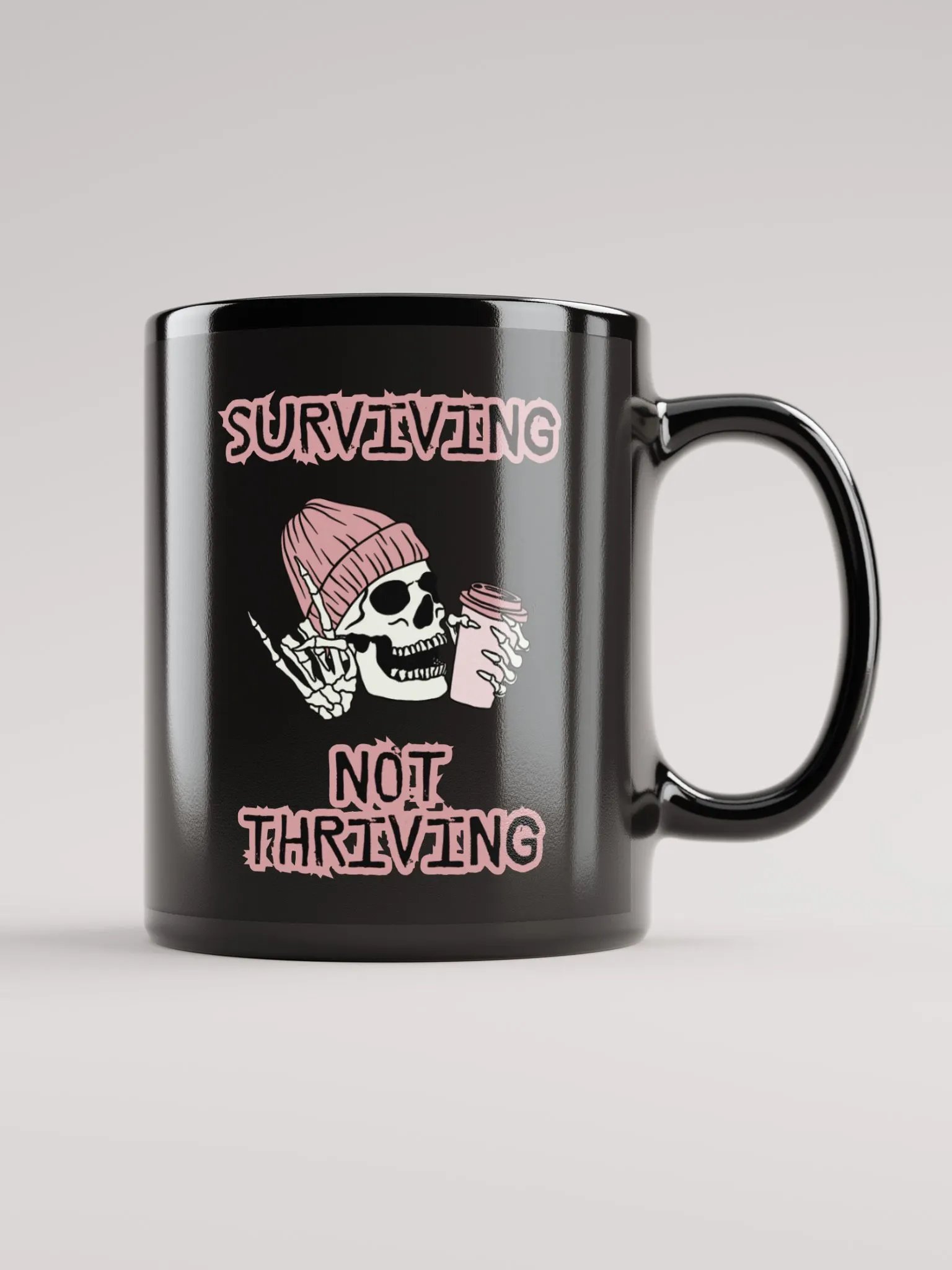 Surviving (Pink) Mug product image (2)