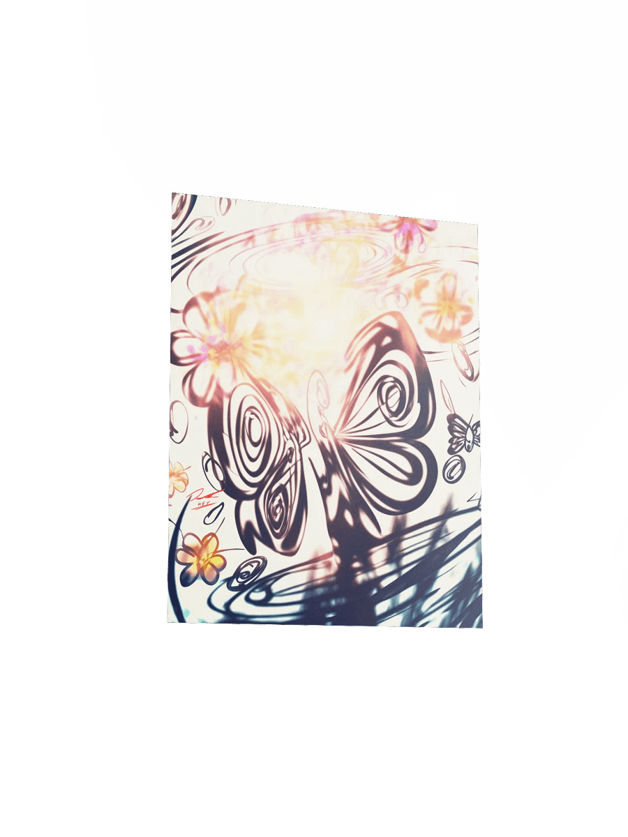 Abstract Healing Art Print No.1 Signed - Calming Energy Art Print for Meditation, Healing, Altars & Home Décor product image (28)