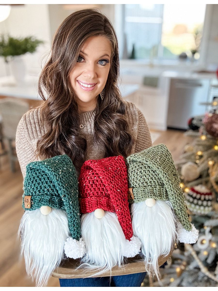Rustic Farmhouse Gnome Crochet Pattern product image (2)
