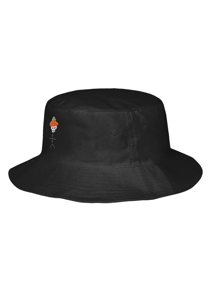 Halloween '25 StickSkeleton Cowboy Embroidered Bucket Hat product image (2)