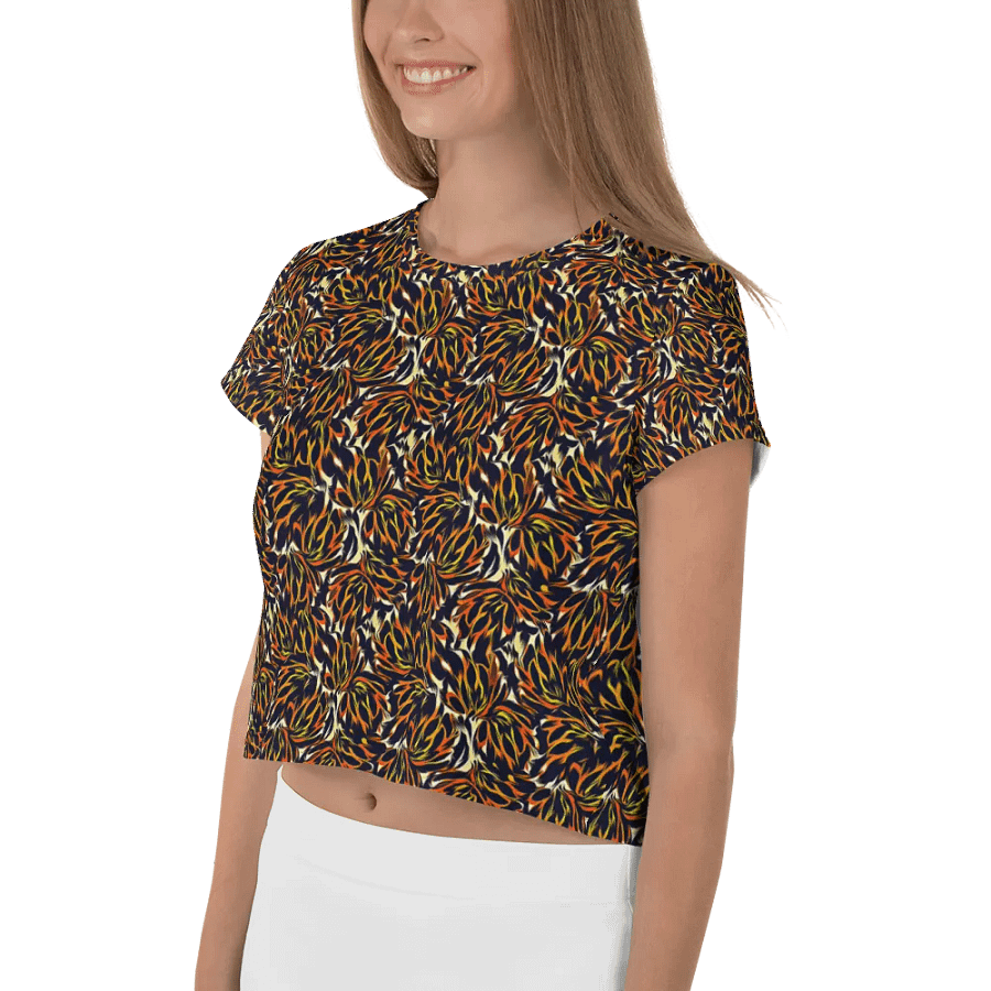 Tiger Flower | Crop Tee product image (4)