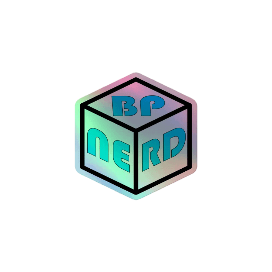 Nerds in Squares Holosticker product image (1)