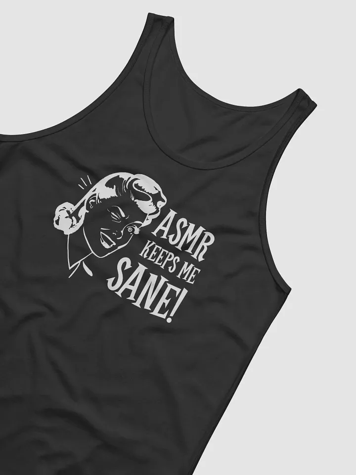 ASMR Keeps Me Sane / Dark Tank Top product image (2)