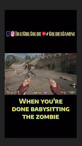 Say less! Let's farm zombies!

#girlgamer #girlswhogame #streamer #youtubepartner #twitchpartner  #epicambassador #cod #black...