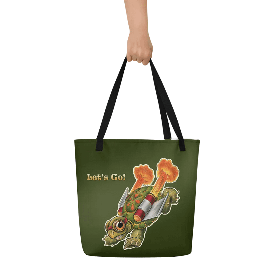 Jetpack Tortoise - SFA Adventure All-Over Tote product image (7)