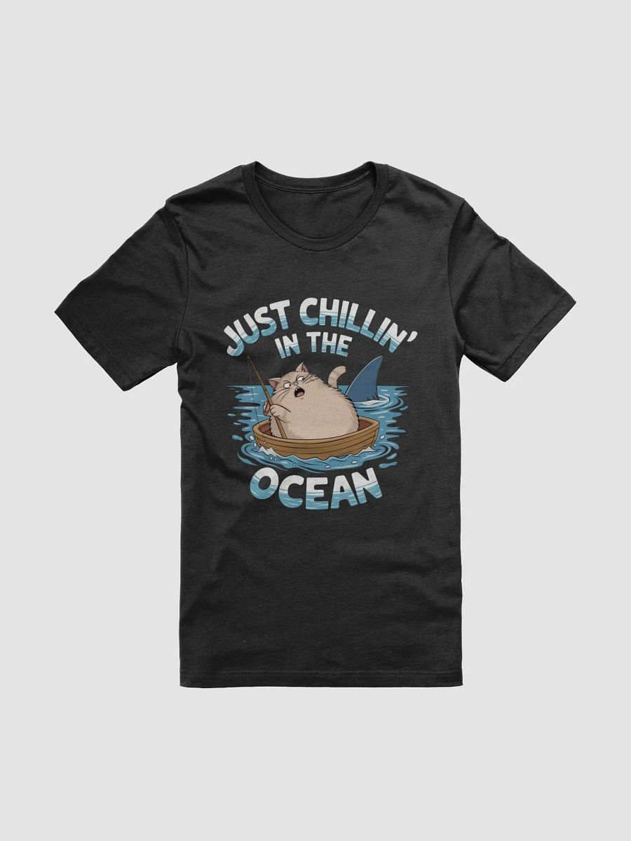 Ocean Chillin' Cat T-Shirt product image (8)