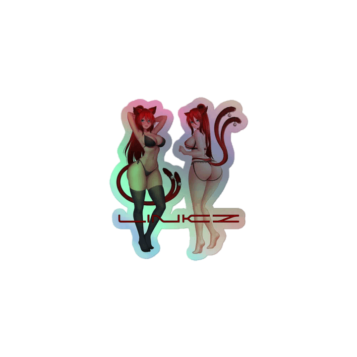 Dual Linkz Holographic Sticker product image (1)