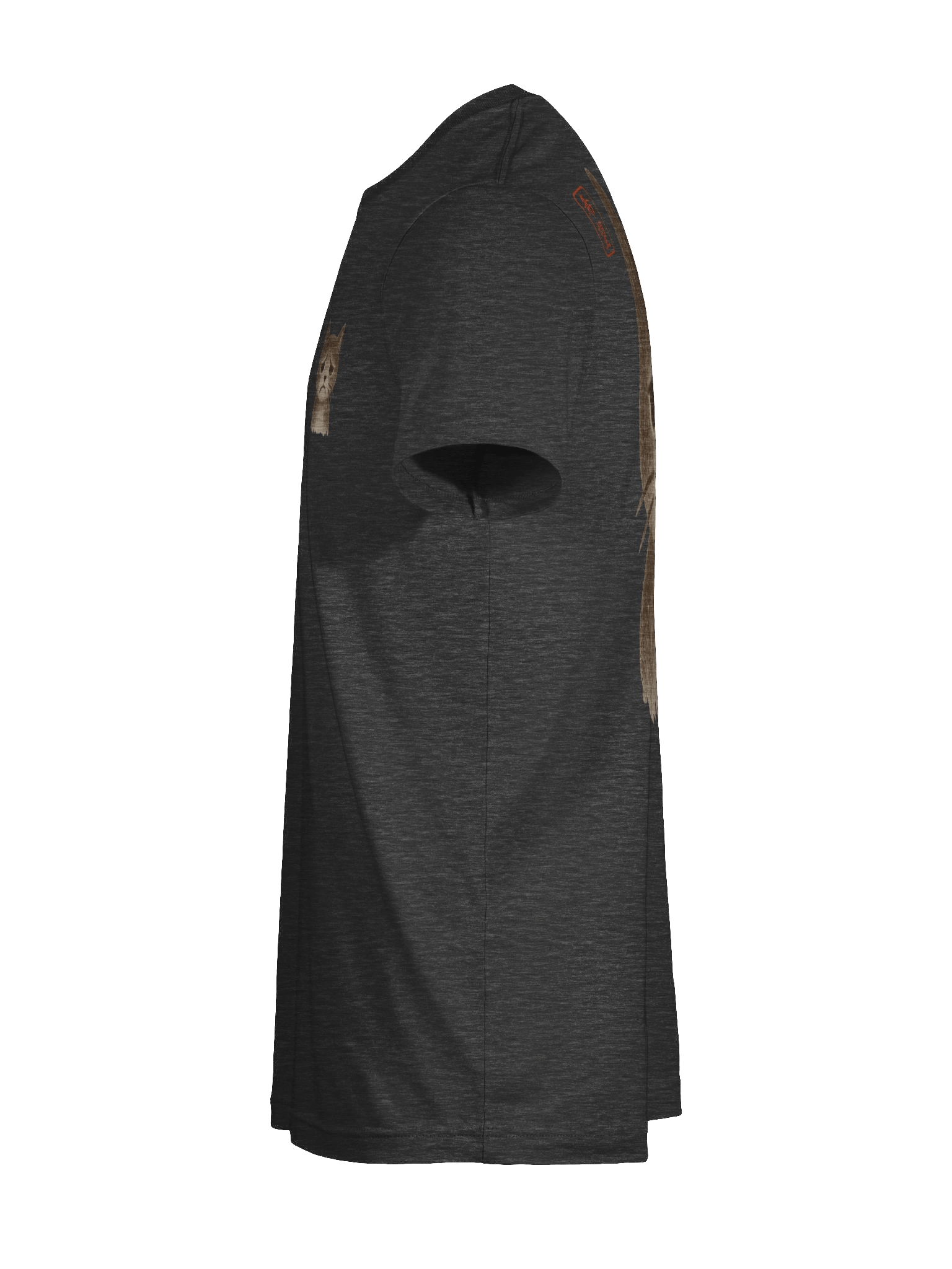 Sad Cat Japanese Ink T-Shirt product image (107)