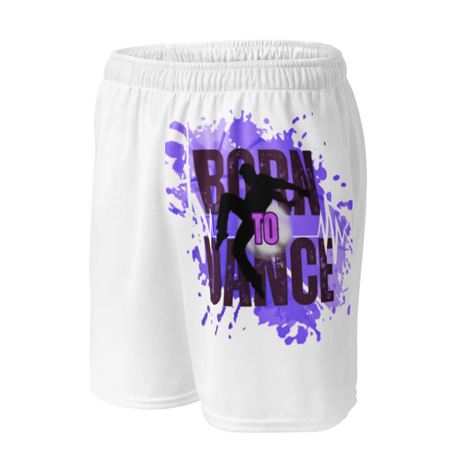 Expressive Born to Dance His Silhouette Mesh Shorts product image (10)