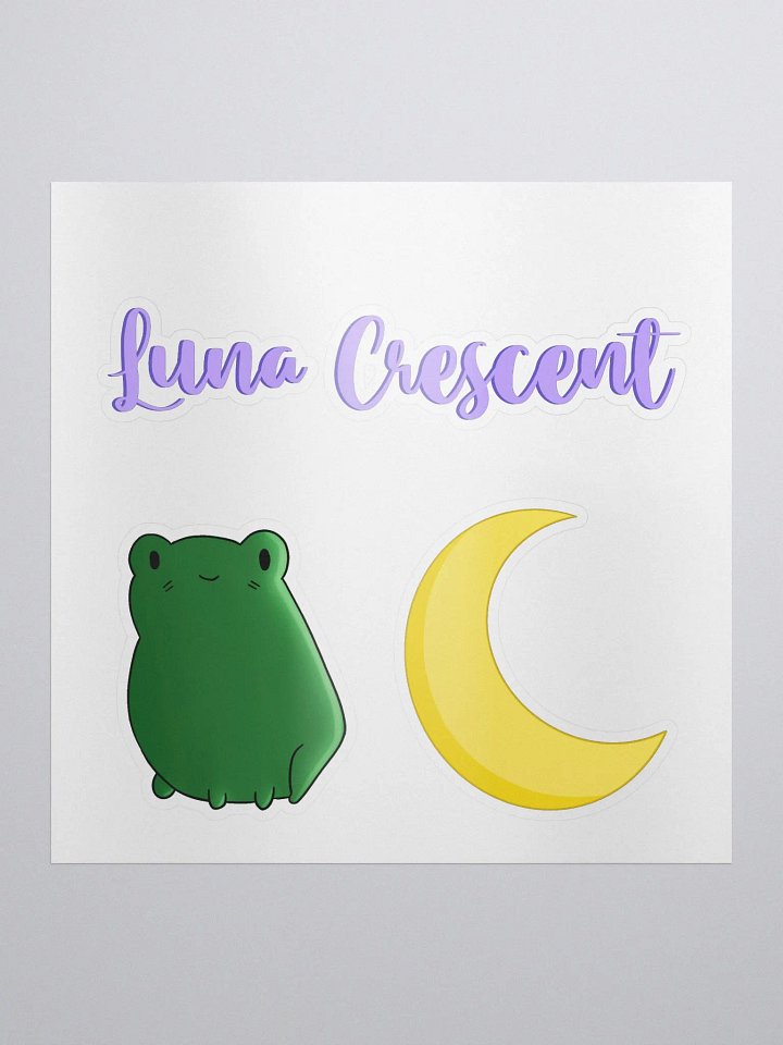 Luna Crescent Stickers product image (1)
