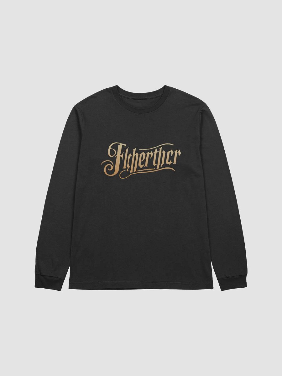 Fisherther Gold Script Long Sleeve Tee product image (7)