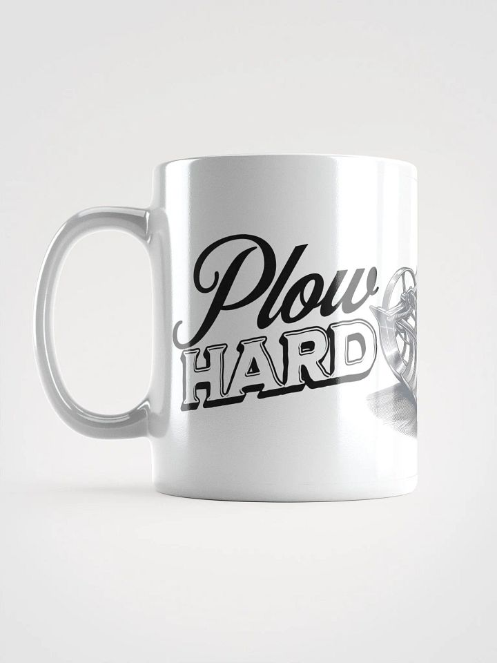 Plow Hard, Drink Coffee Mug | Work Hard, Sip Harder | Coffee to Keep Plowing | Fuel for Farmers | Caffeinated Farm Days | Plow, Sip, Repeat | Farming Fueled by Coffee | Coffee: The Farmer’s Fuel product image (1)