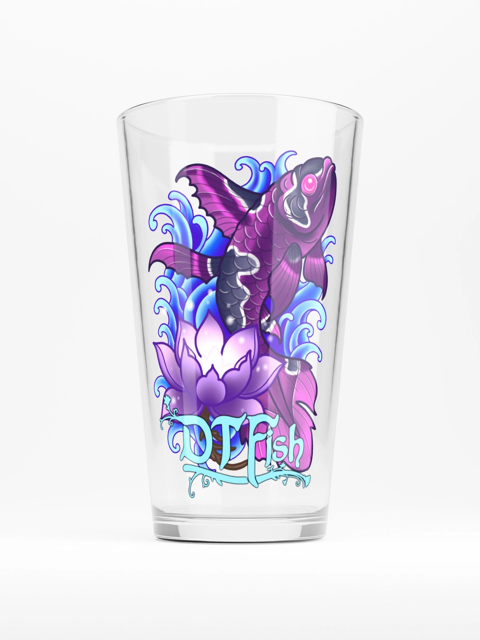 DTFish Pint Glass | Palia Merch product image (1)