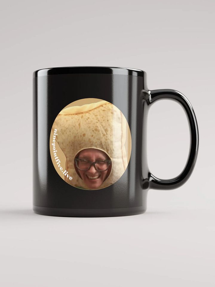 Black Bread Head Mug product image (1)