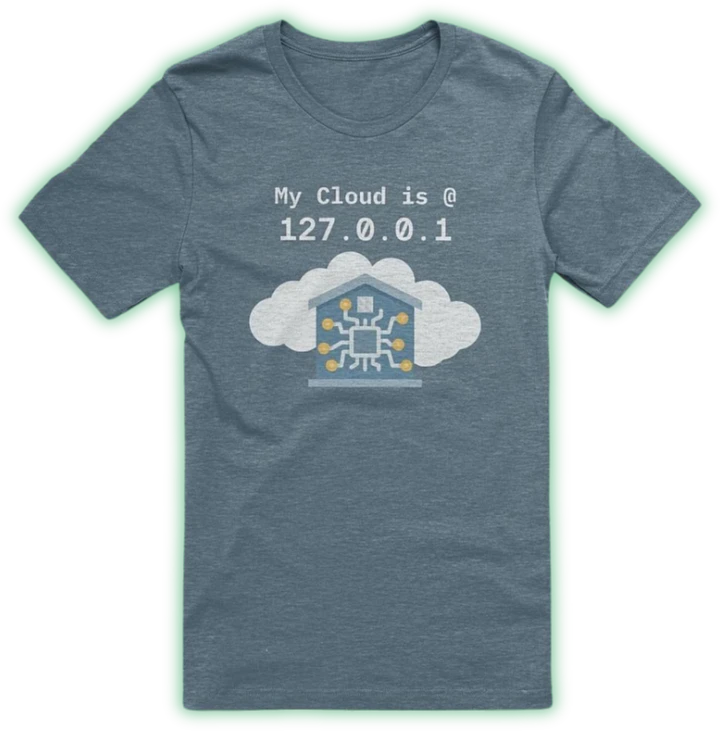 My Cloud is at 127.0.0.1 T-Shirt product image (1)