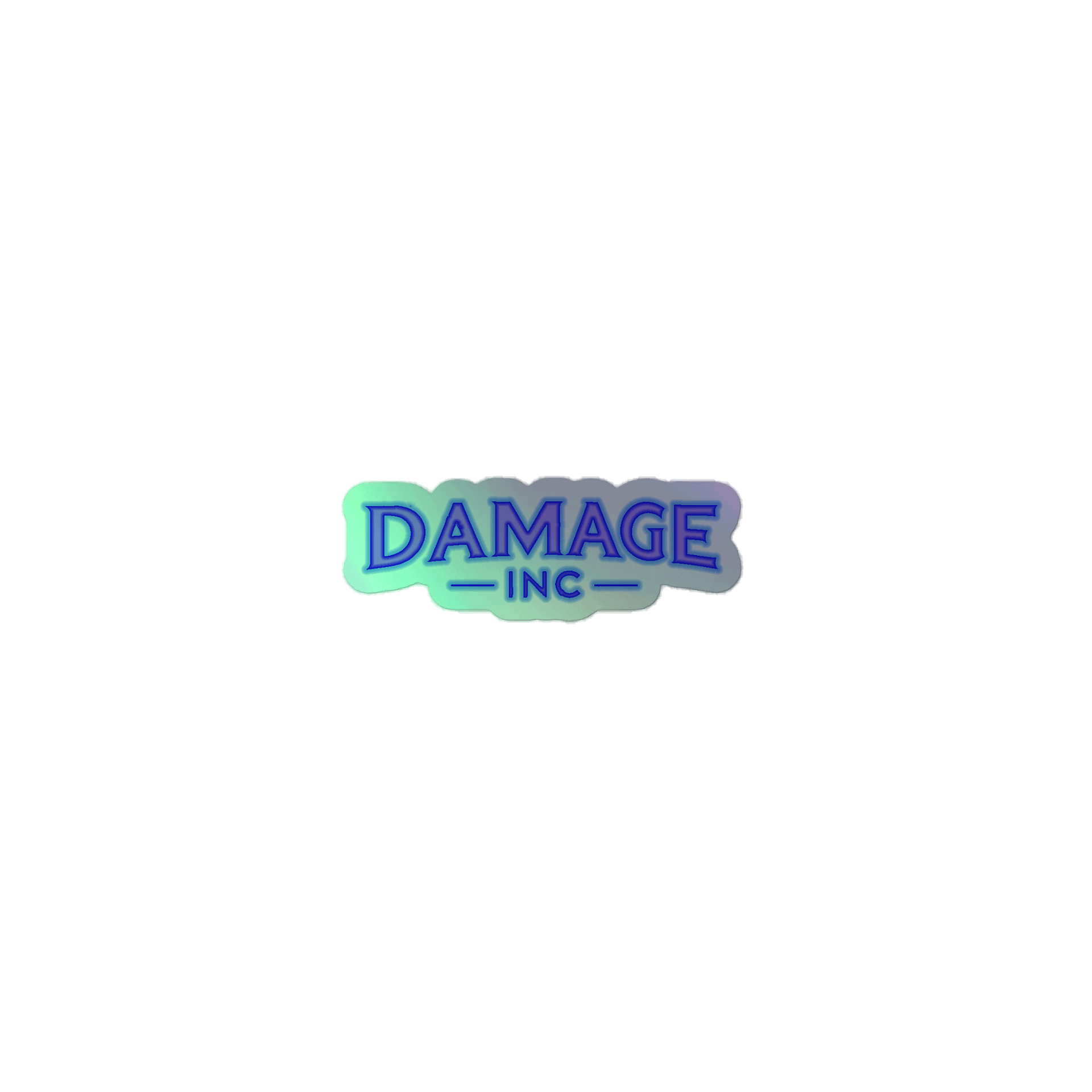 Damage Inc. Logo Holographic Sticker product image (1)