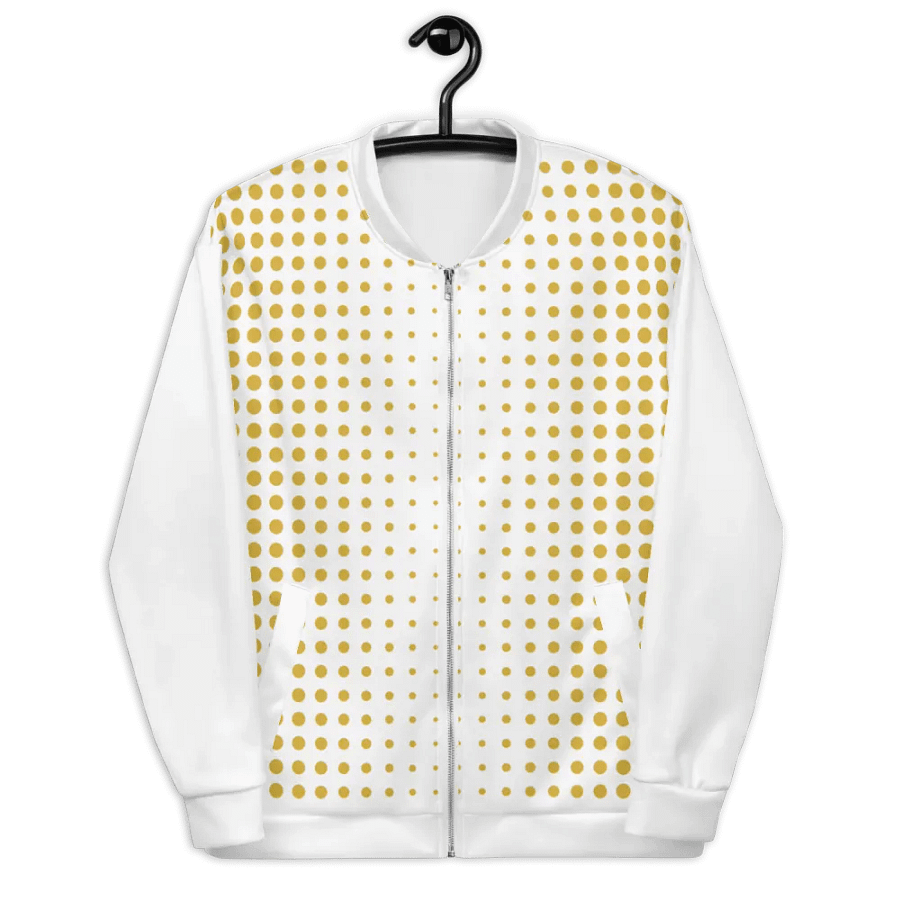 Sunburst Ladder All-Over Print Bomber Jacket product image (5)