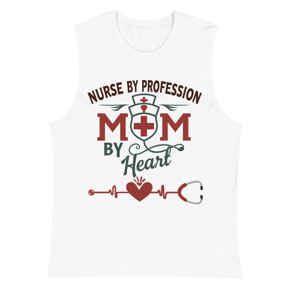 Nurse by Heart Muscle Tank product image (2)