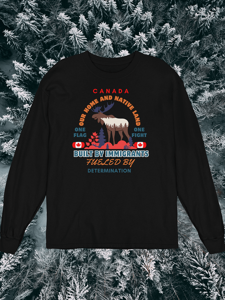 Immigrant Moose Canadian Sweatshirt product image (1)