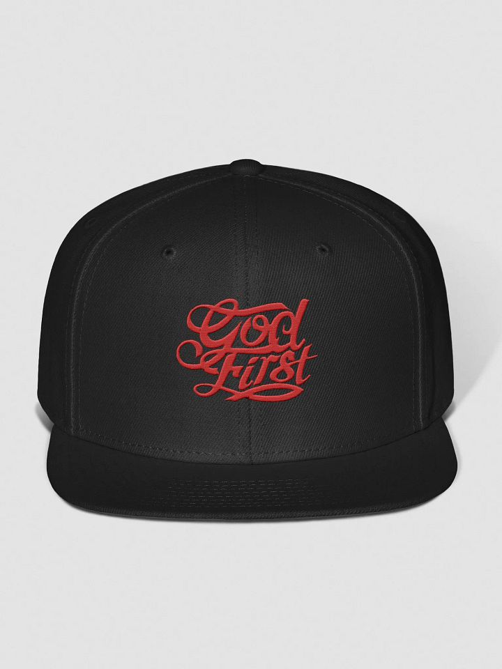 God first baseball cap product image (1)