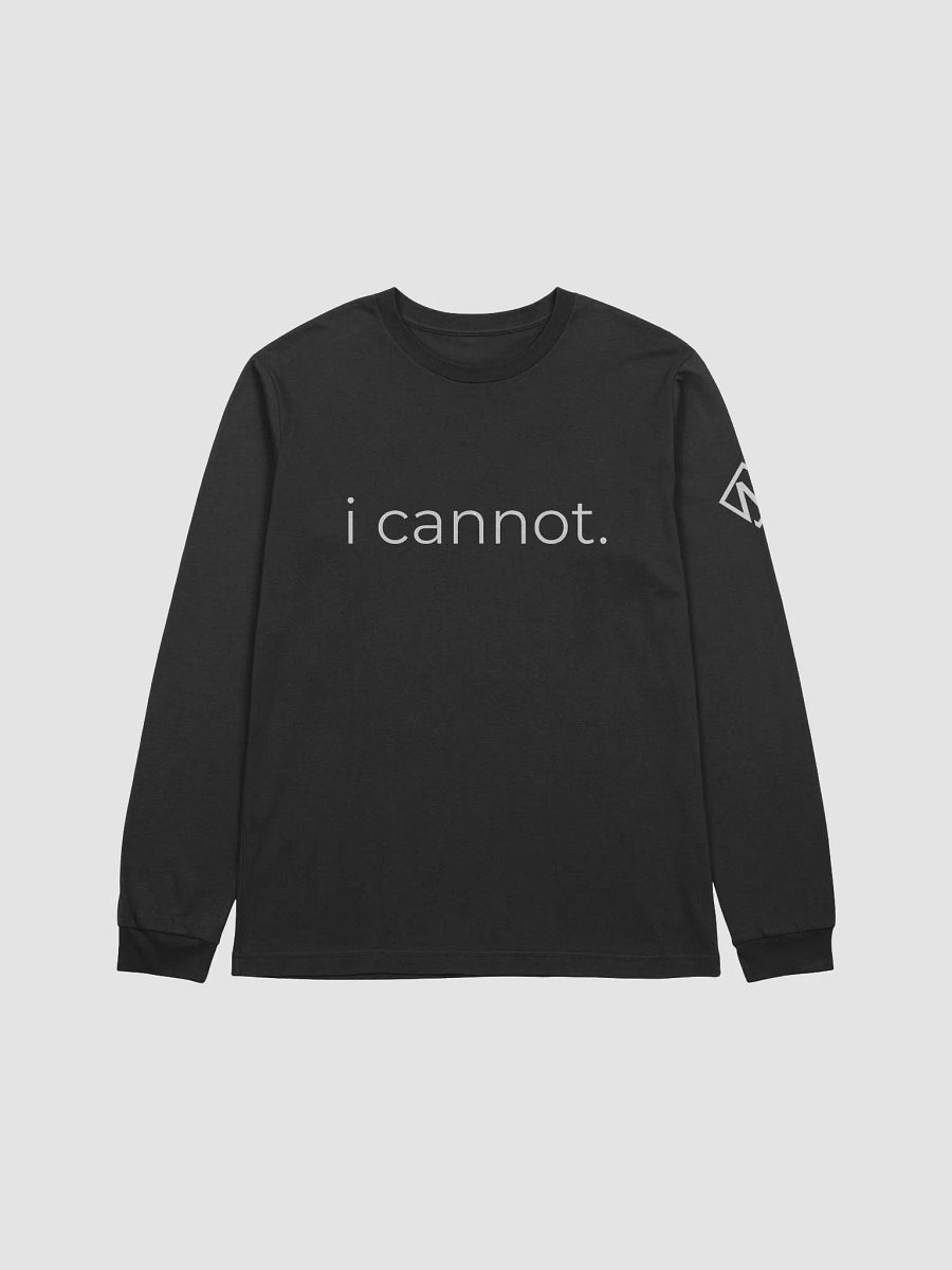 Nikez Long Sleeve - i cannot. product image (1)
