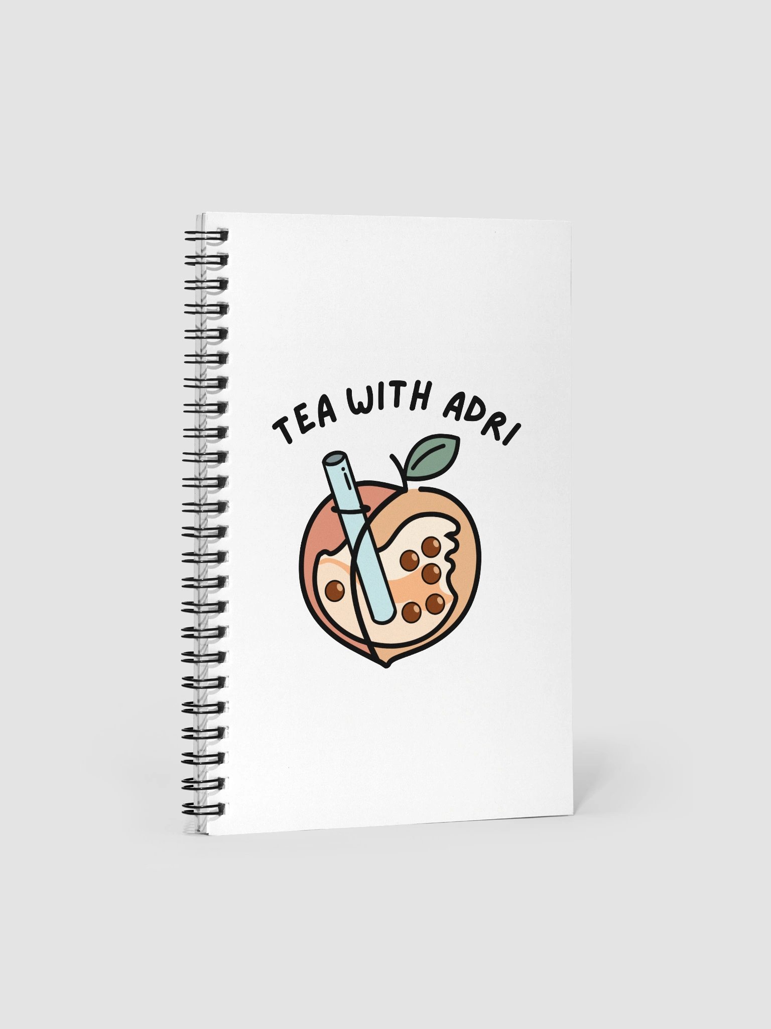 CS 'Tea With Adri' Spiral Notebook product image (1)