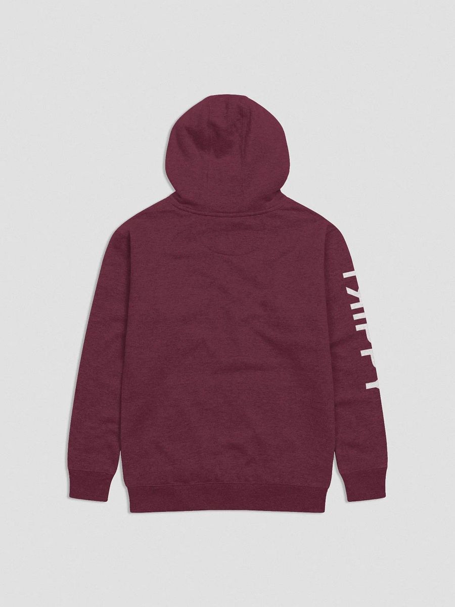 Trippy Queen Hoodie (Front Only) with White Sleeve Detail product image (20)
