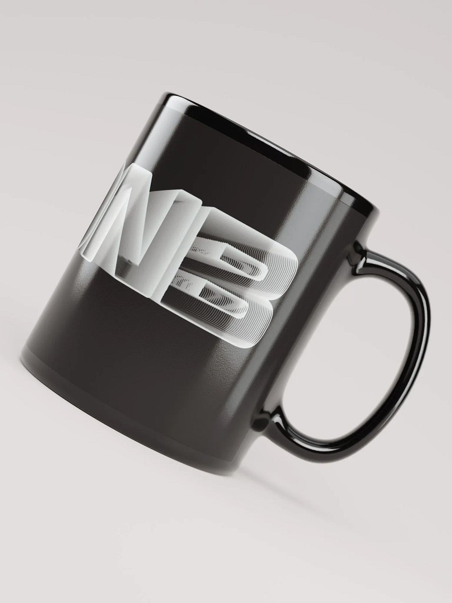 NCDNB Black Glossy Mug product image (7)