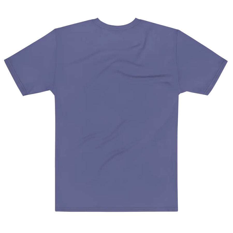 Plain Dark Purple Soft Summer Men's Crewneck Polyester Heavyweight Premium T-Shirt by Treasure Pie product image (7)