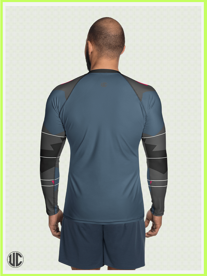 Remy’s Dead Channel – Men’s Rash Guard product image (2)