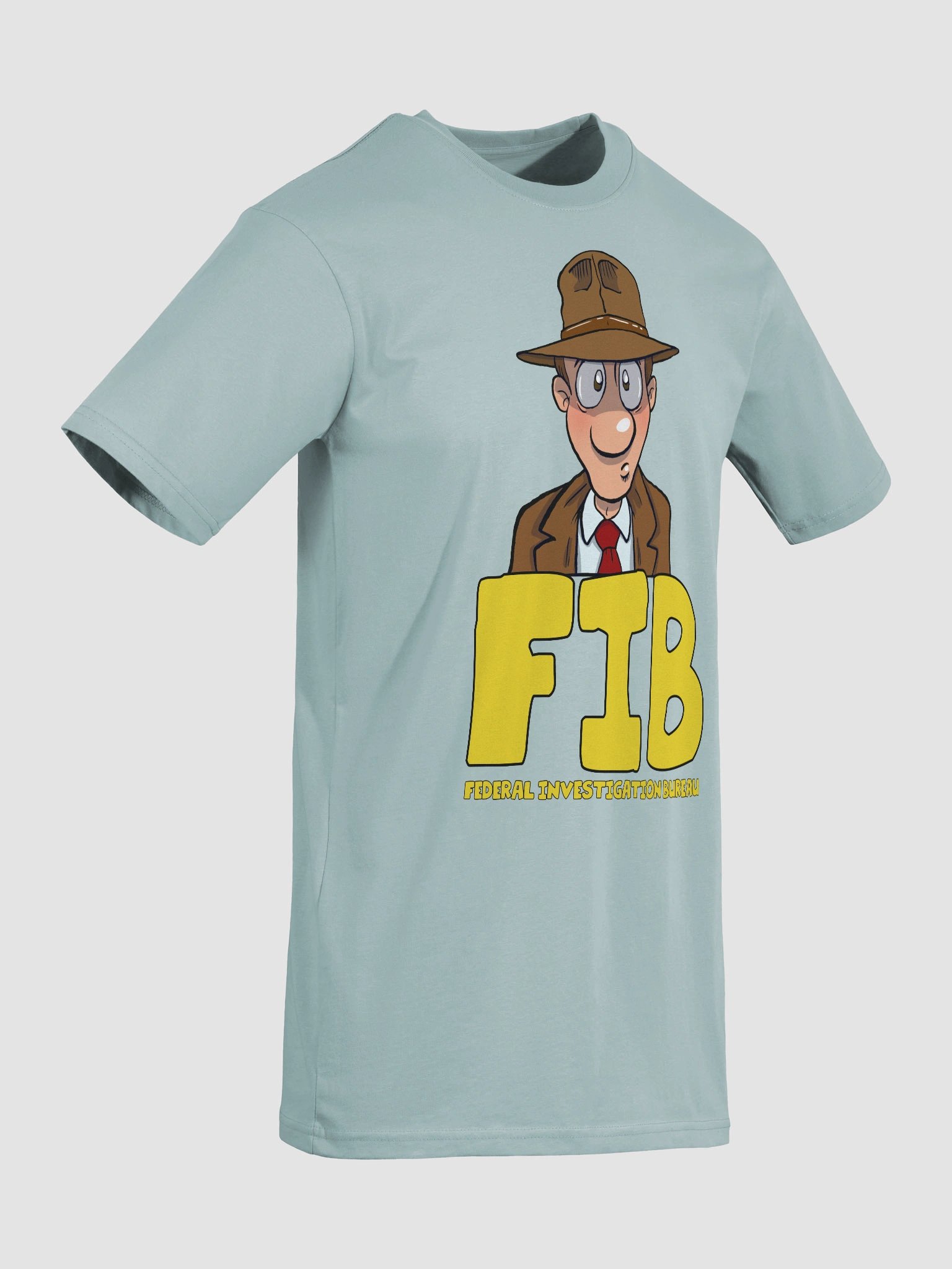 FIB FEDERAL INVESTIGATION BUREAU T-SHIRT DELUXE VERSION product image (53)