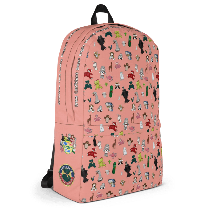 The KidTime StoryTime Character Backpack (Pink) product image (4)