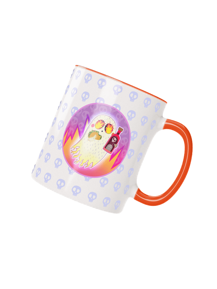 Pastel Little Ghost Hot Sauce Taco - Ceramic Mug product image (1)