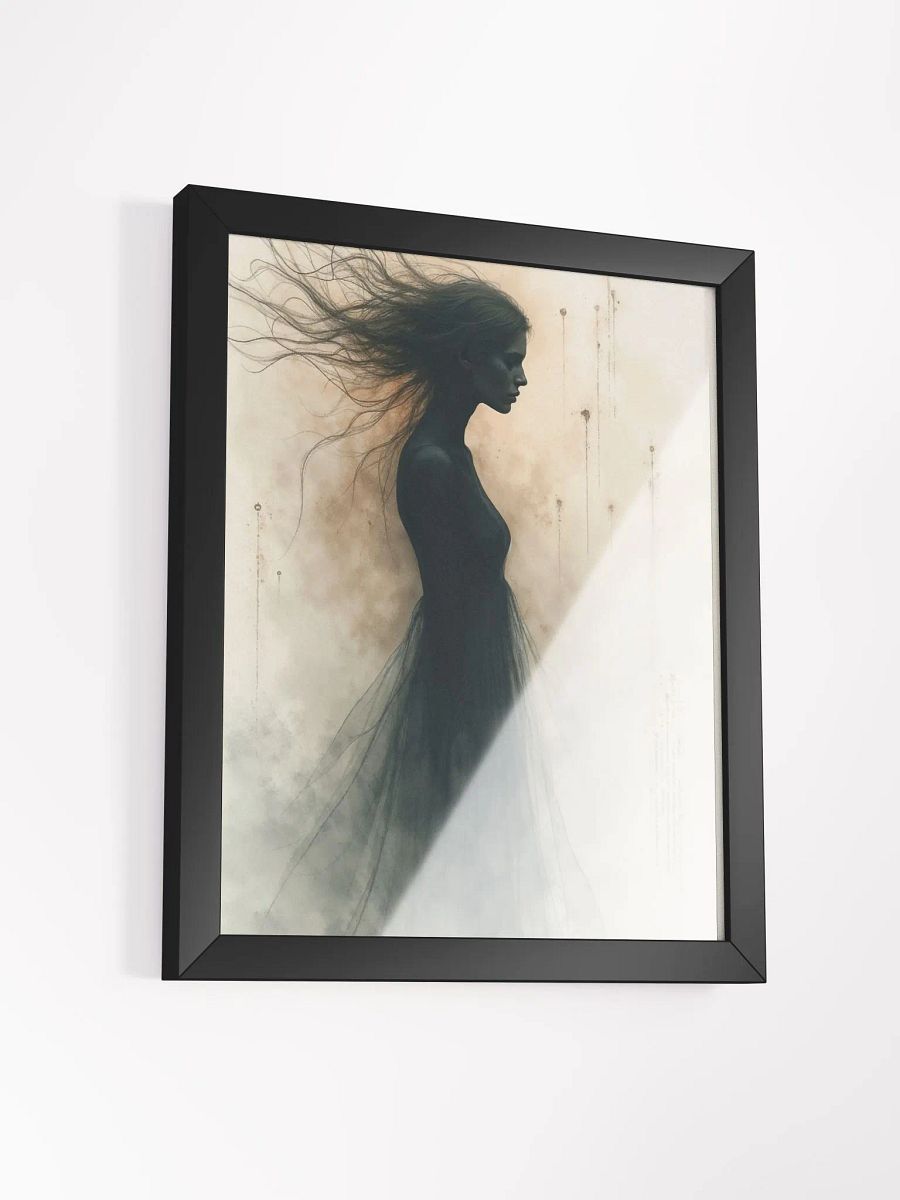 Watercolor Silhouette Framed Print product image (14)
