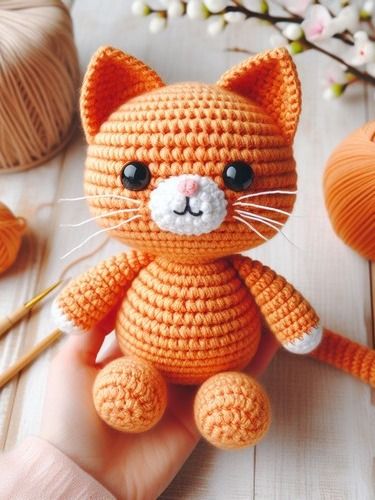 Guide to Crocheting Cute Cat Amigurumi product image (1)
