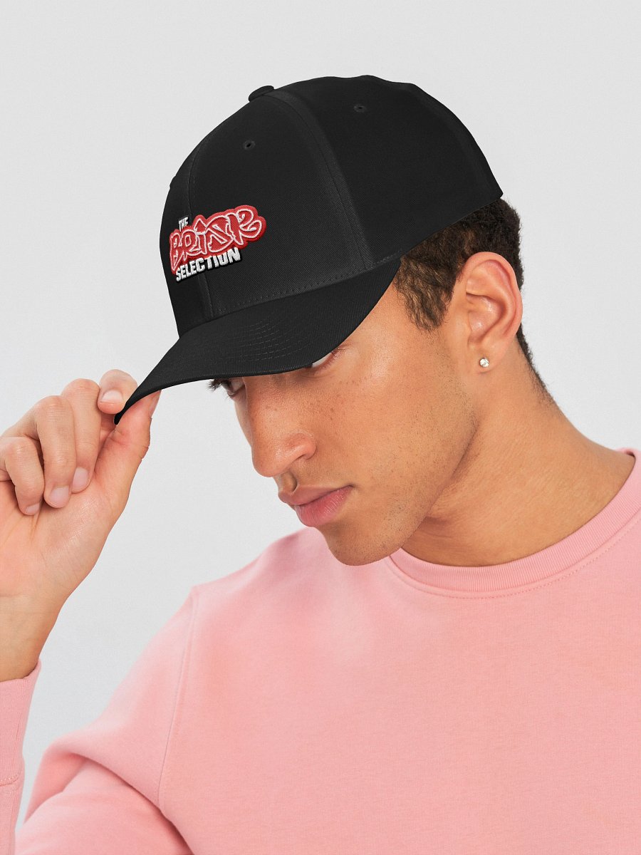 The Brisk Selection Flexfit Cap Neon Red Logo product image (12)