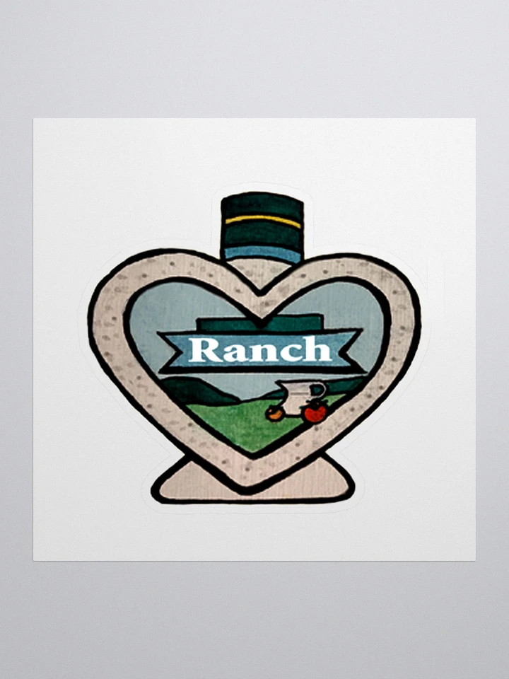 ranch heart Sticker product image (1)