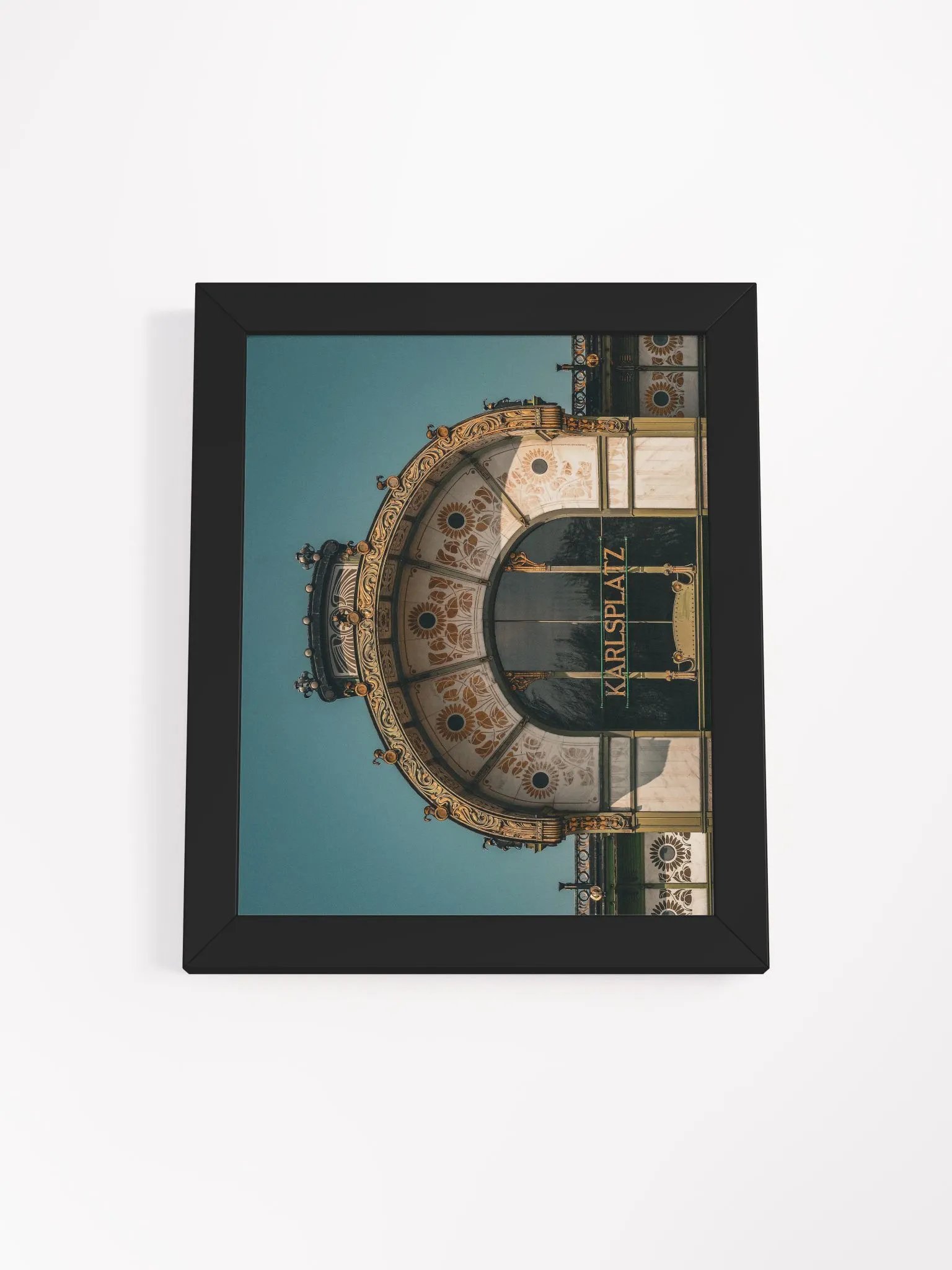 Karlsplatz Elegance: Framed Matte Poster product image (39)