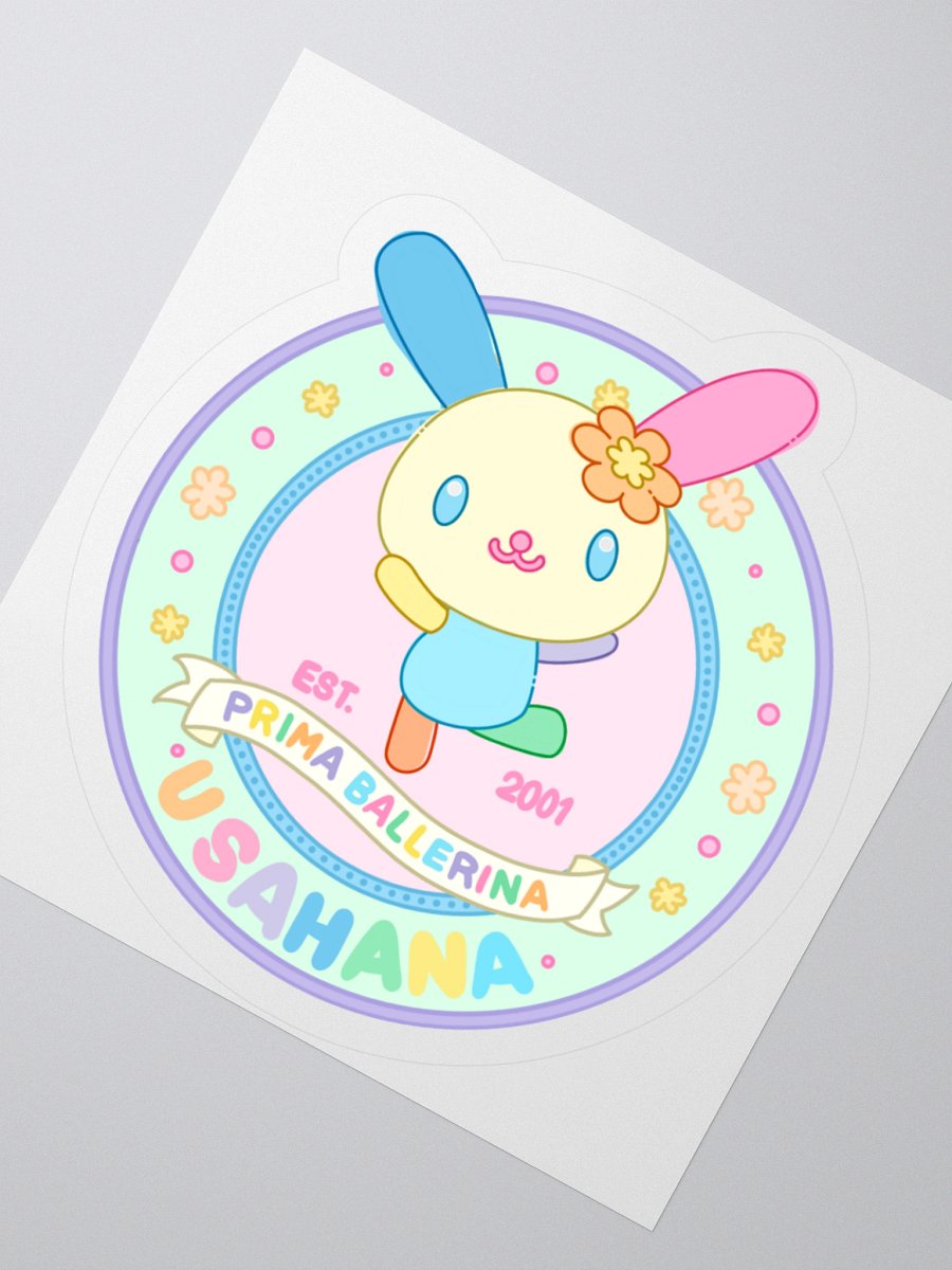 Rainbow Bunny Sticker product image (4)