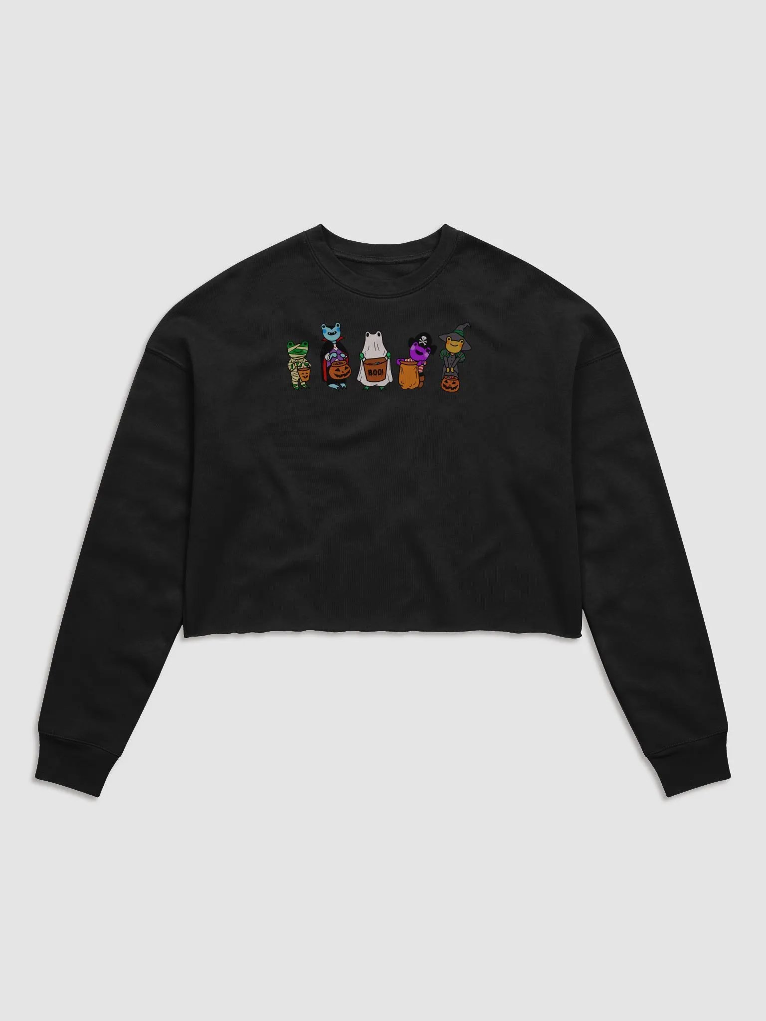 Frogoween Crop Crewneck product image (1)