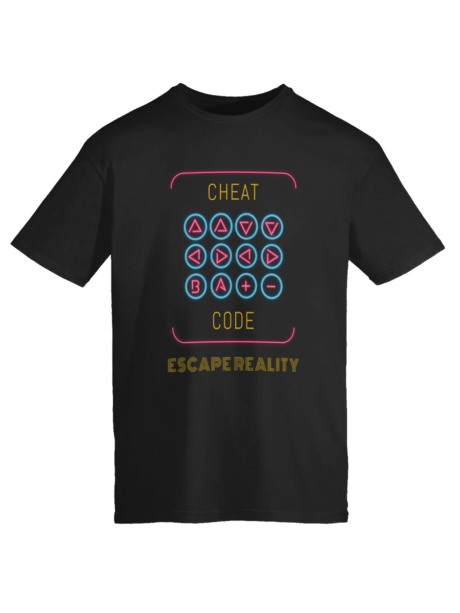 “Cheat Code – Escape Reality” T-Shirt product image (43)