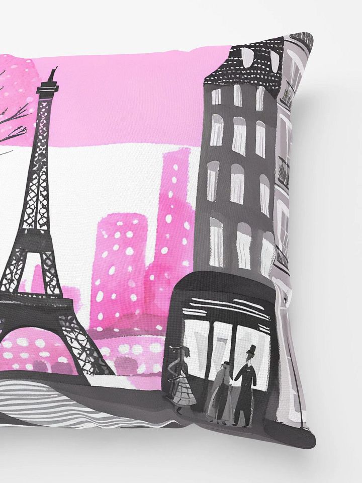 Eiffel Tower Dreamscape Pillow product image (2)